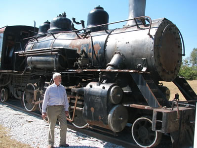 Train at Riney B Park